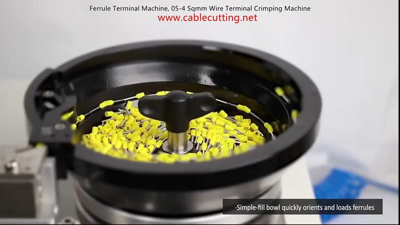 Ferrule Terminal Machine, 05 4 Sqmm Wire Terminal Crimping Machine