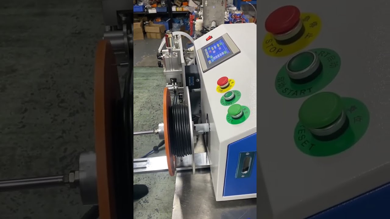 Automatic Wire Meter Counting, Sorting, Cutting, Winding & Coiling All-in-One Machine