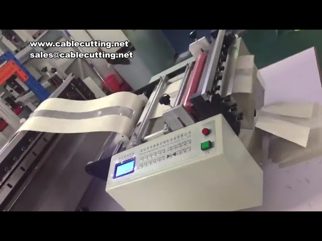 Automatic PET Release Film Cutting Machine for PE Release Roll Film