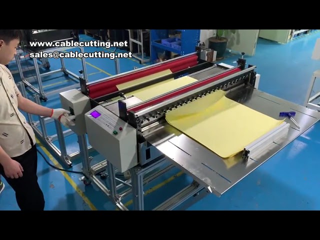 Automatic Paper Cutting Machine Packing Paper Automatic Cutting Machine Isolated Paper Cutting Machi