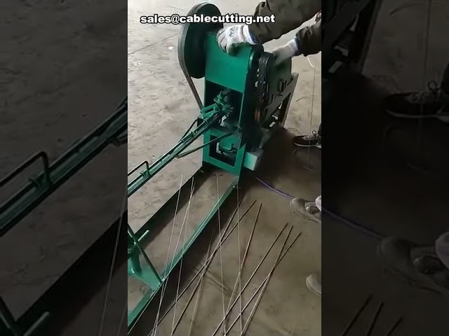 Stainless Steel Cutting and Metal Straightening Machine