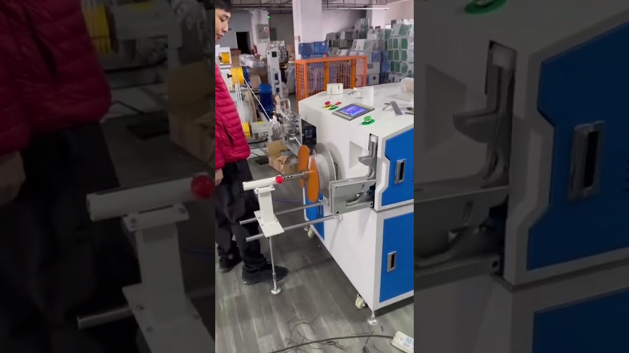 Automatic Wire and Cable Metering, Cutting & Bundling Machine