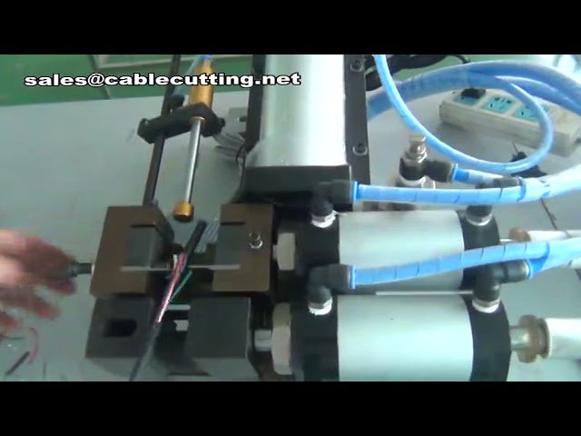Pneumatic Peeling Machine,Electrical Stripping Machine,Pneumatic Cable Jacket Stripper mp4