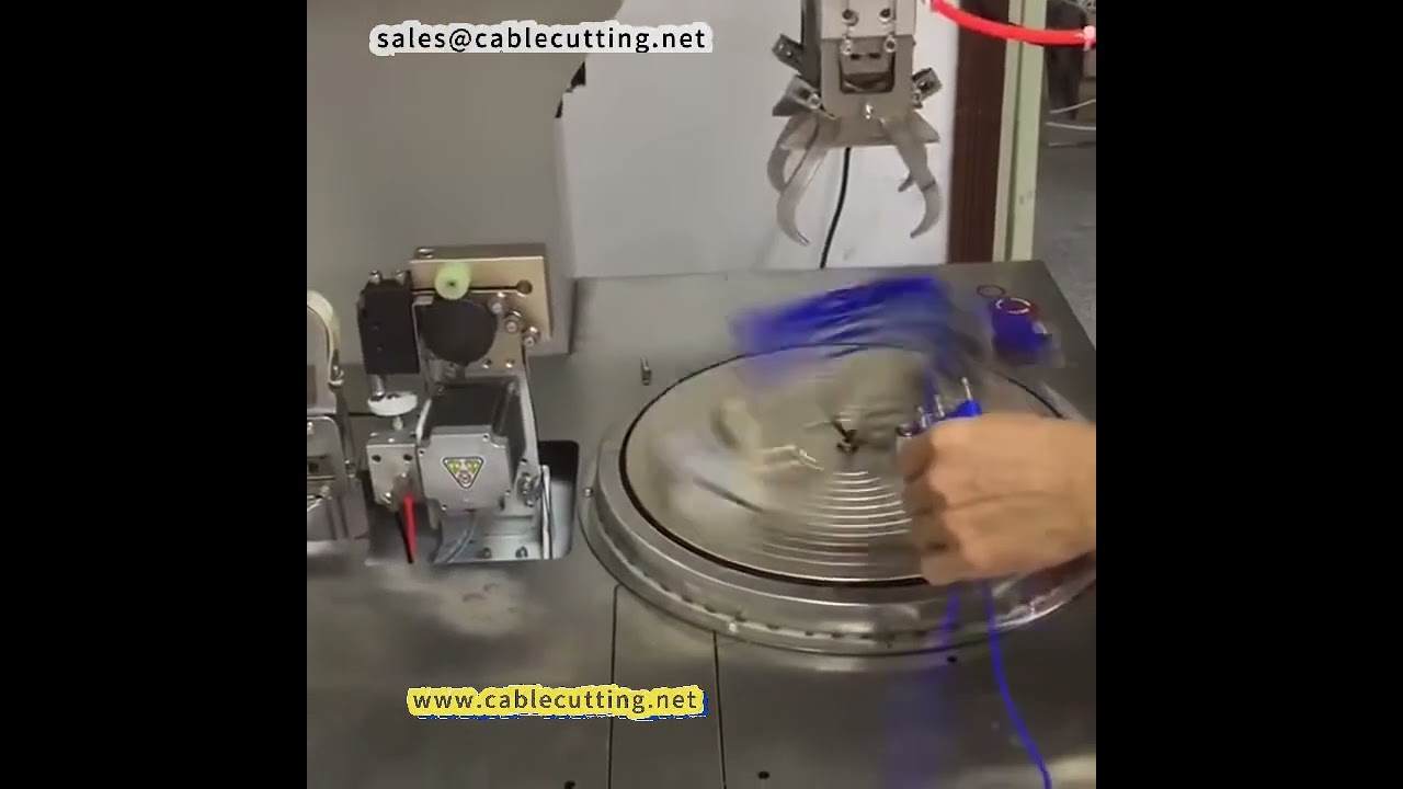 Automatic winding tying machine usb power data line winding round strapping and winding machine