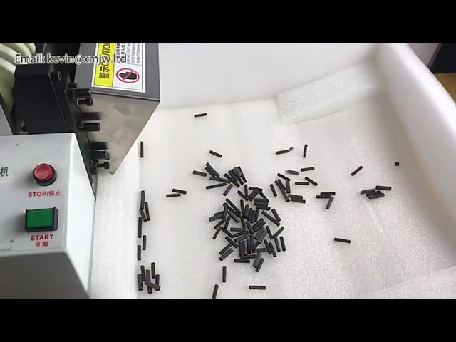 High-Speed Automatic Heat Shrinkable Tube Silicone Plastic Hose Cutting Machine