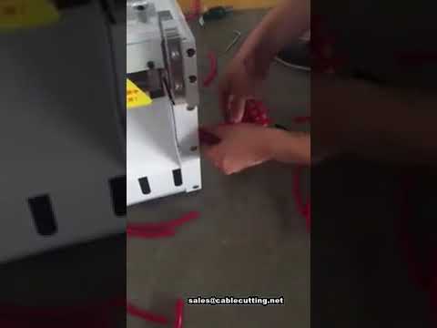 High-Speed PVC Sleeve and Plastic Tube Pipe Cutting Machine