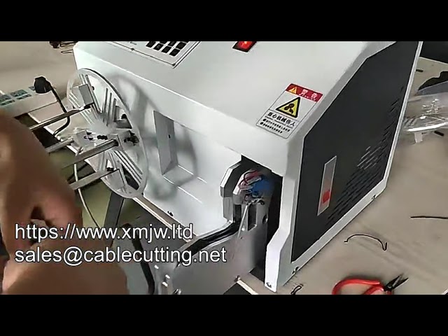 Custom Automatic Cable Wire Winding and Tie Wrap Machine | Automatic Coiling Machine
