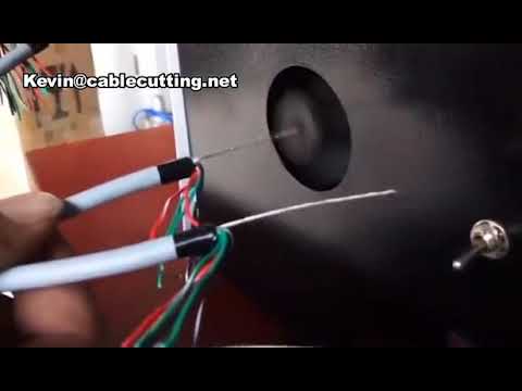 Small Model Automatic Pneumatic Wire Twisting Tool and Stripper Machine