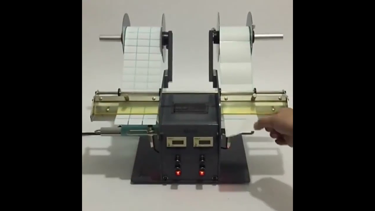 Intelligent Automatic Label Peeling and Sticker Cutting Machine for Thermal Paper