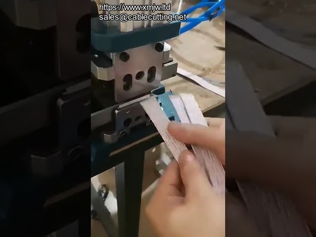 High-Efficiency USB Data Cable Inner Skin Stripping Machine for Wire Processing