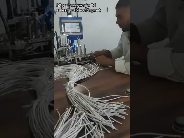 Automatic USB Wire Connector Soldering Data Cable Making Machine