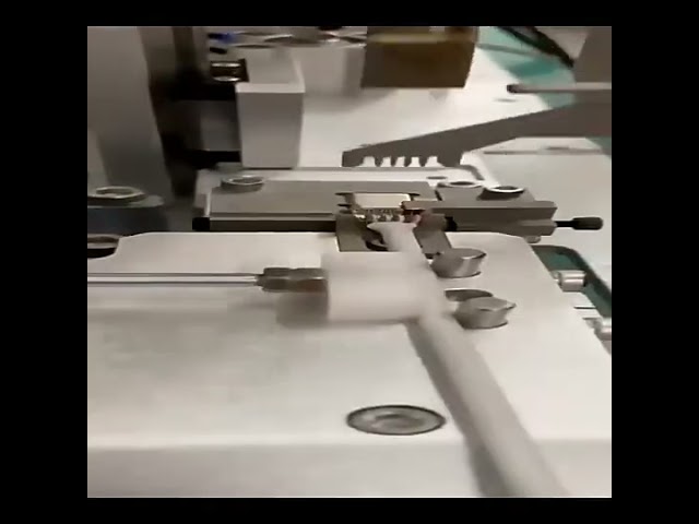 Semi-Automatic Soldering Machine with Wire Stripping for USB Data Cable