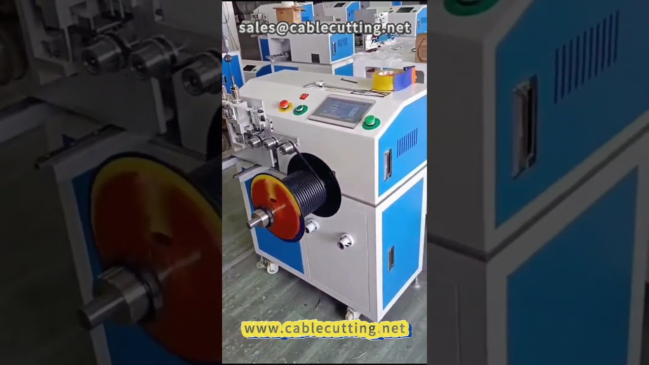31-Wire-Meter-Winding-Machine for Network Cable Processing and Packaging