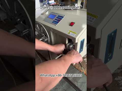 Wire Winding and Tying Machine | Automated Wire Processing Solution