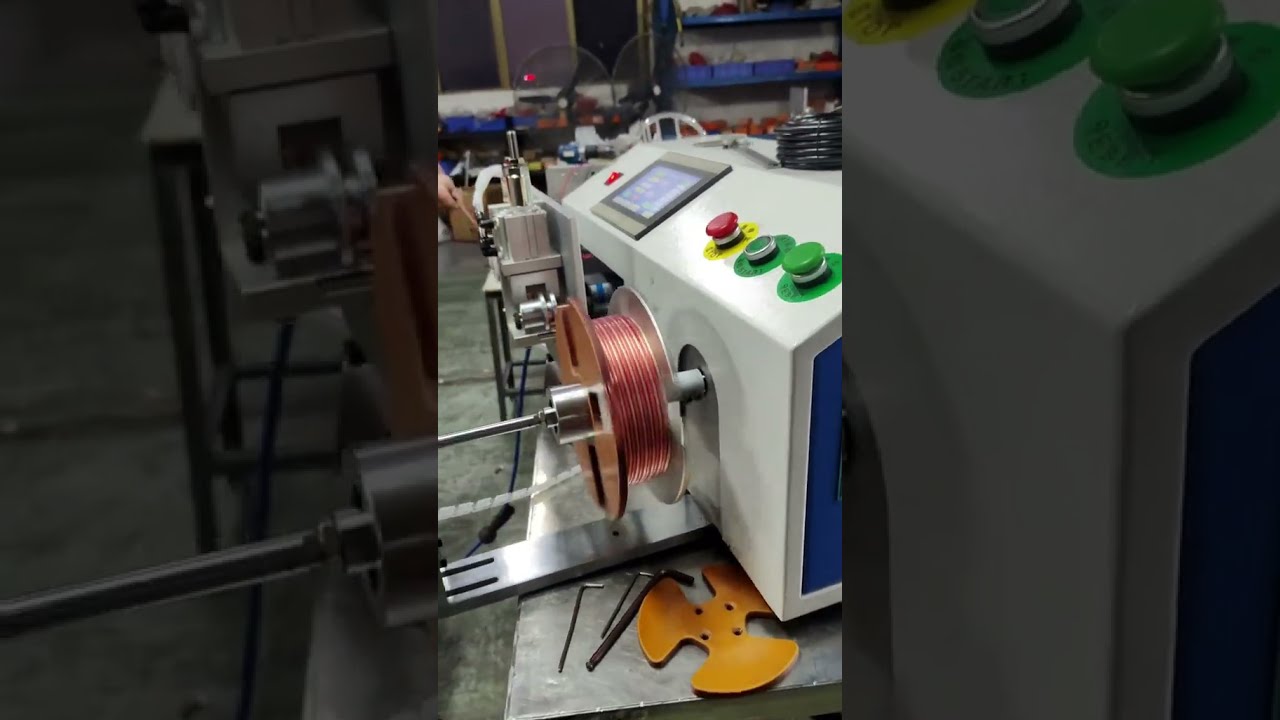 186-Speaker-Wire Coiling Machine with Precise Metering & Neat Winding