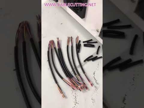 Sheathed Wire Stripping Machine | Automated Wire Processing