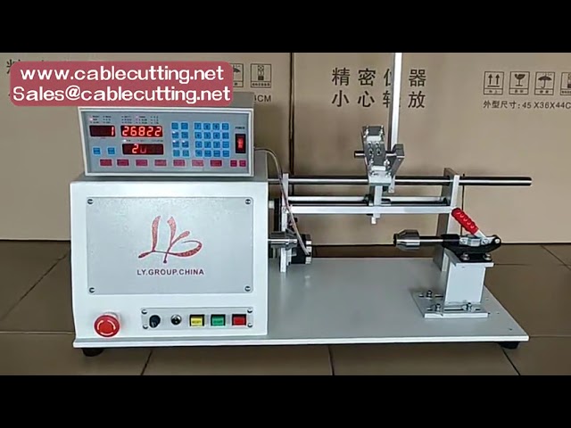 830 Coil Winding Dispenser Computer Automatic Wire Dispensing Winder 400W for 0.04-1.20mm