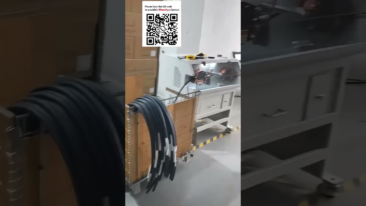 Complete Heavy Duty 150mm² EV Cable Processing Line Payoff, Cut & Strip