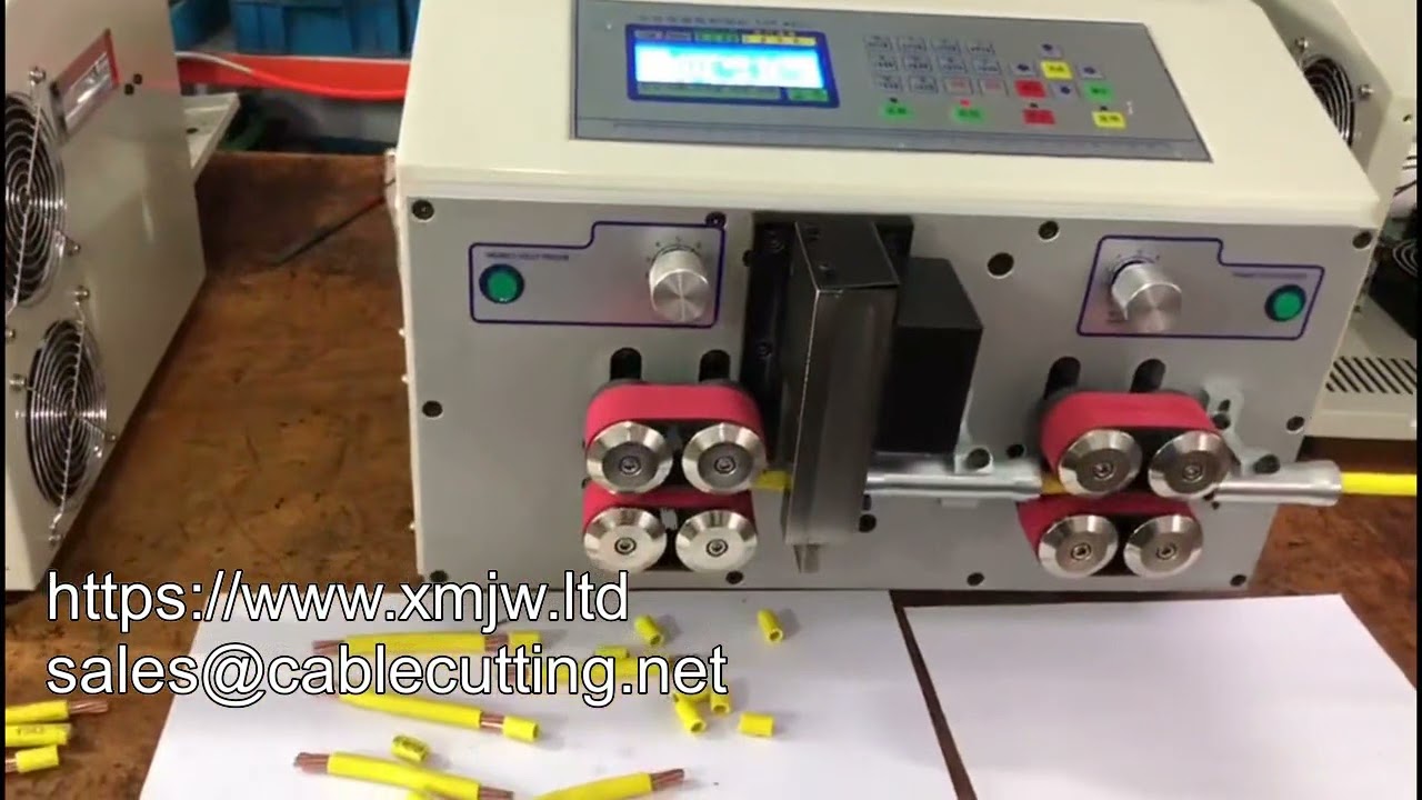 WPM-04-XL High Precision Automatic Copper Large Cable Cutting Stripping Machine