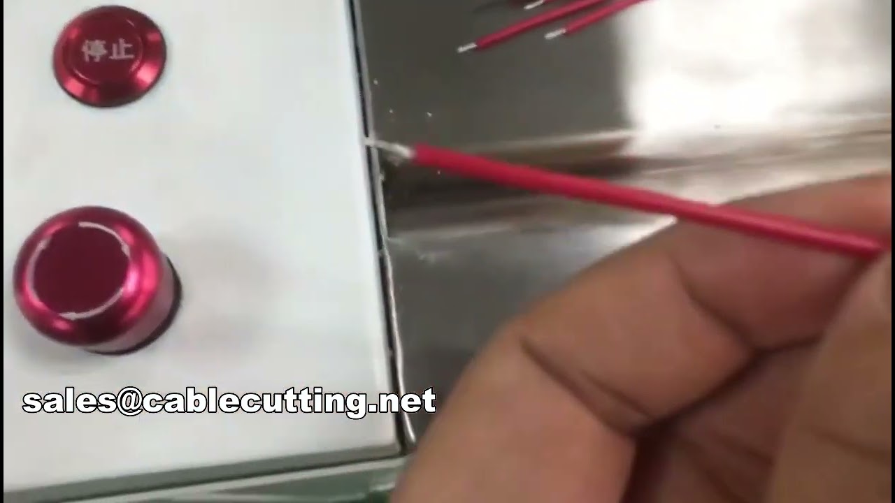 automatic wire cutting stripping tinning machine WPM-SZ-02