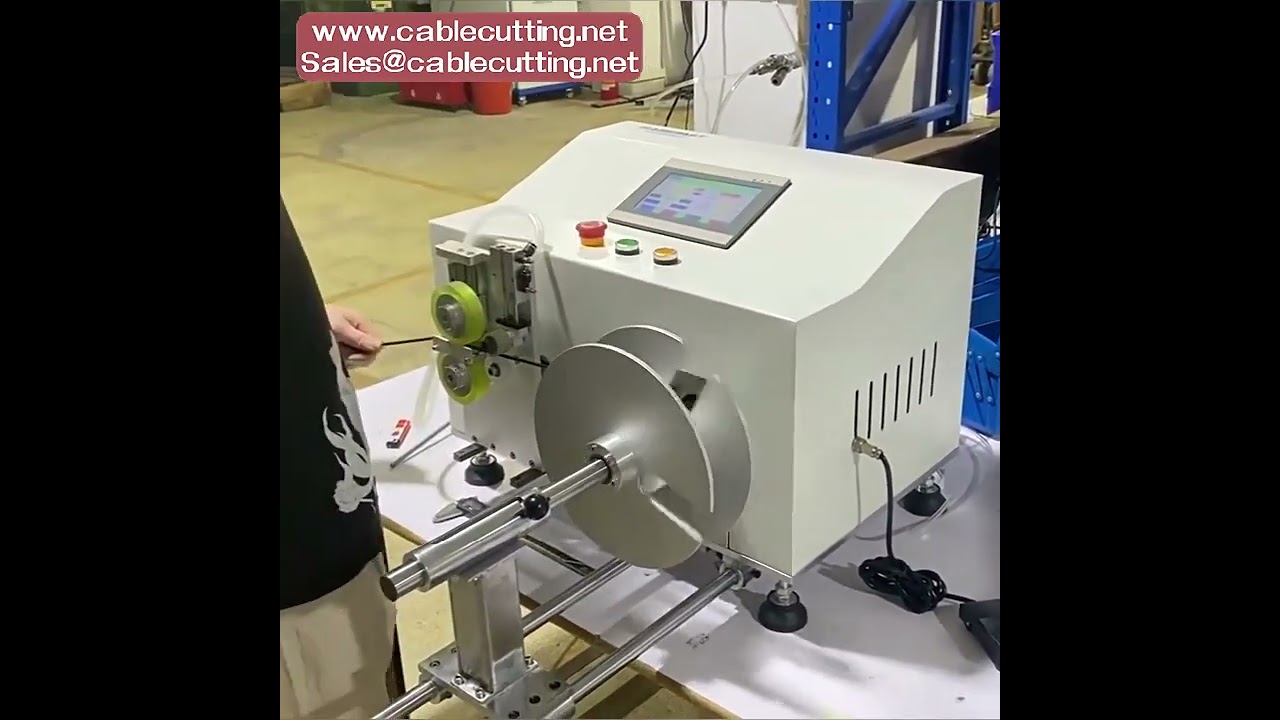 3-in-1 Digital Touch Screen Auto Electric Wire Counting & Winding Machine, 750W Coil Winder, 60mm Diameter