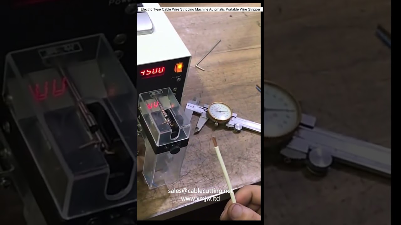 Electric Type Cable Wire Stripping Machine Automatic Portable Wire Stripper