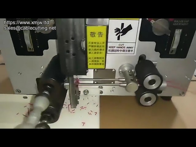 4 sqmm Two Electronic Cables Automatic Cutting, Stripping, and Twisting Machine