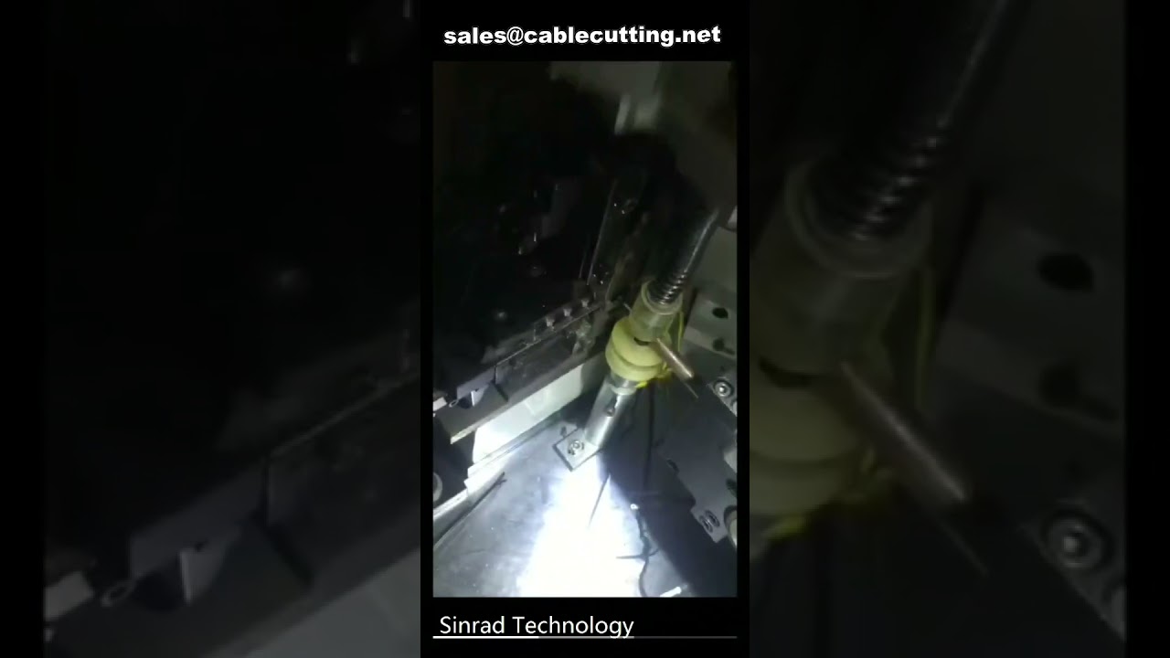 Automatic Cable Feeder Machine for Wire Processing and Factory Automation