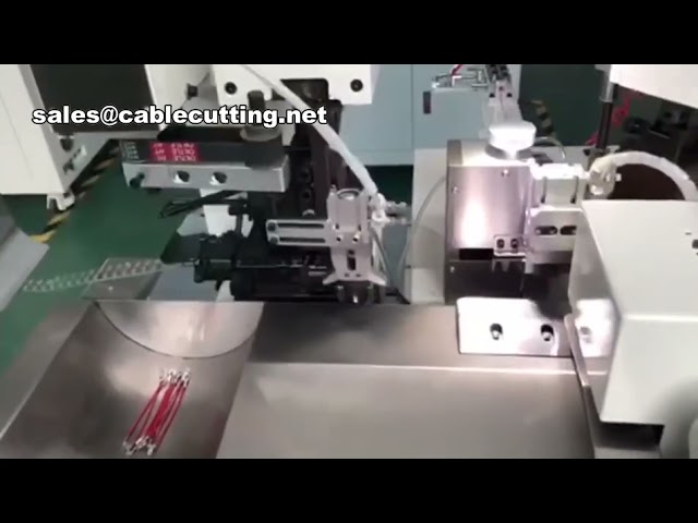 Fully Automatic Crimp Both Ends Wire Cut Strip Molex Terminal Machine