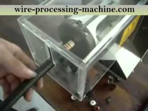 Programmable Coaxial Cable Stripping Machine