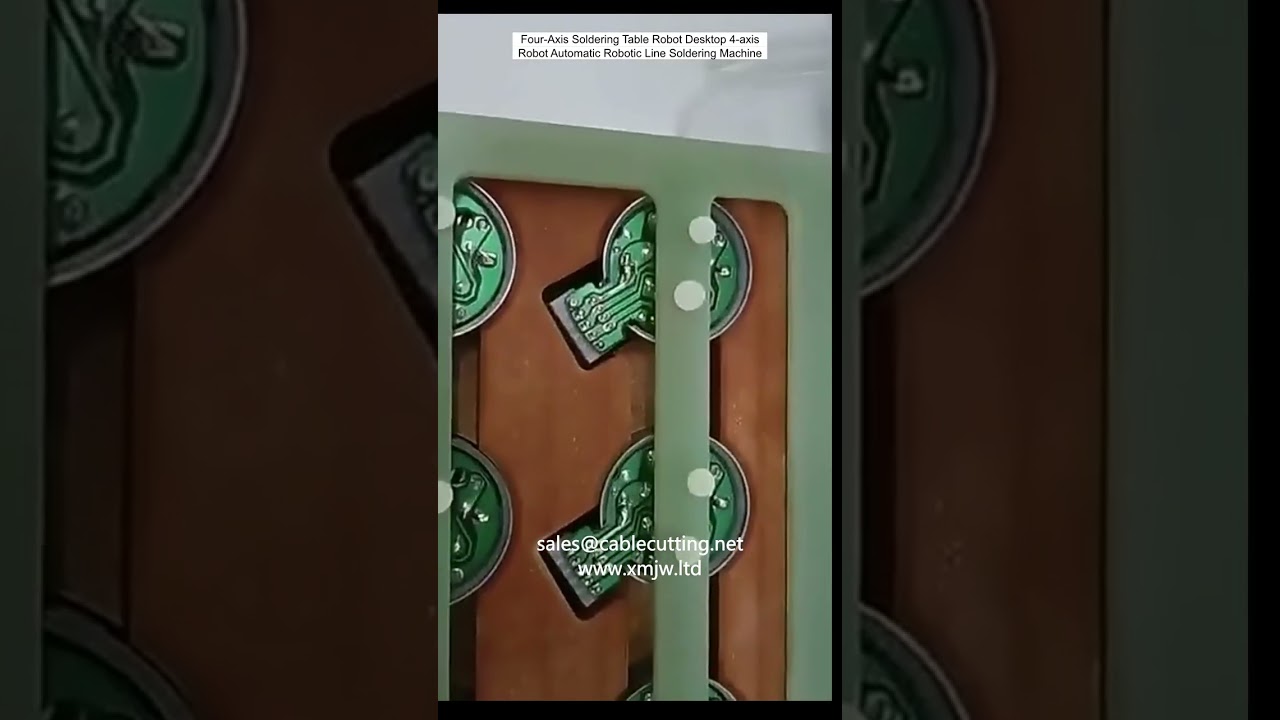 4-Axis Desktop Soldering Robot | Automatic Robotic Soldering Machine