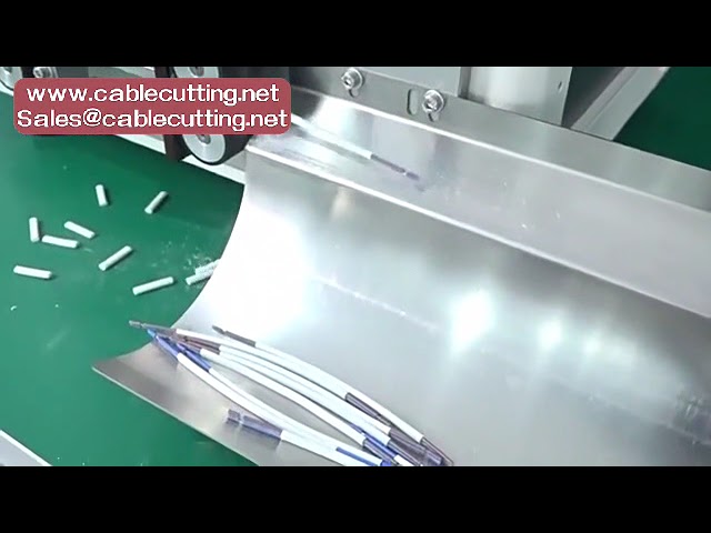 904-4-3-Inch Touch Screen Automatic Round Flat Sheathed Wire Electric Peeling Stripping Cutting Machine