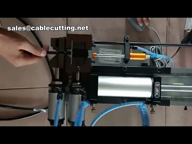 Industrial Pipe Line Cutting Machine, Wire Peeling Machine, and Wire Cutting Machine