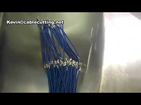 Double-Headed Automatic Terminal Crimping Machine for Wire Cutting and Stripping