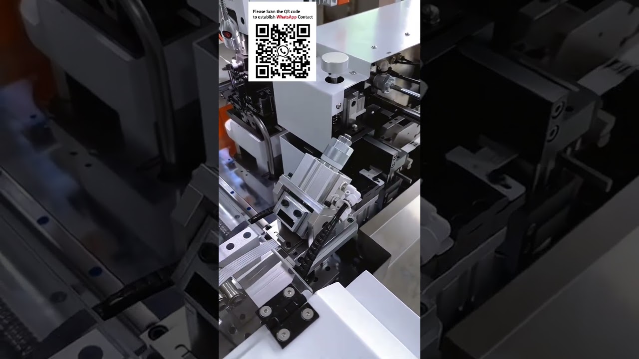 Fully Automatic 5 Wire Parallel Crimping & Tinning Machine #Ribbon Cable Processor