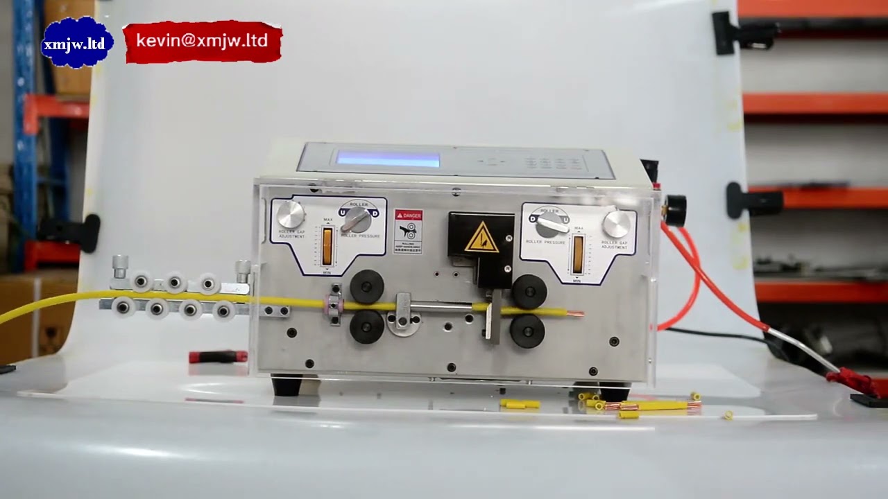 25mm² Automatic Cable Wire Cutting and Stripping Machine