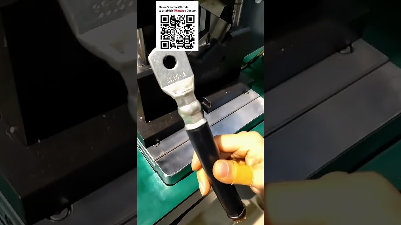 EV Terminal Crimping Press with Quick Change Hexagonal Applicator #Servo Crimper