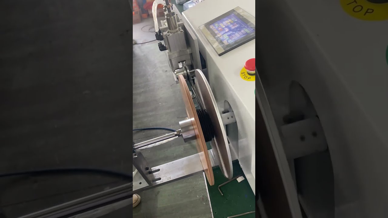Automatic Wire Meter Counting, Traversing, Cutting, Winding & Tying Machine