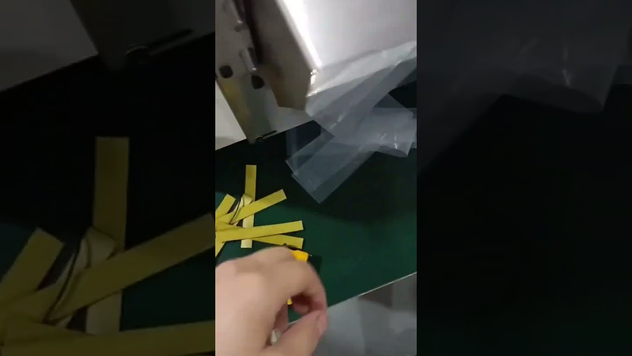 Fully Automatic Pipe Cutting Machine for Plastic Bags with Adjustable Length