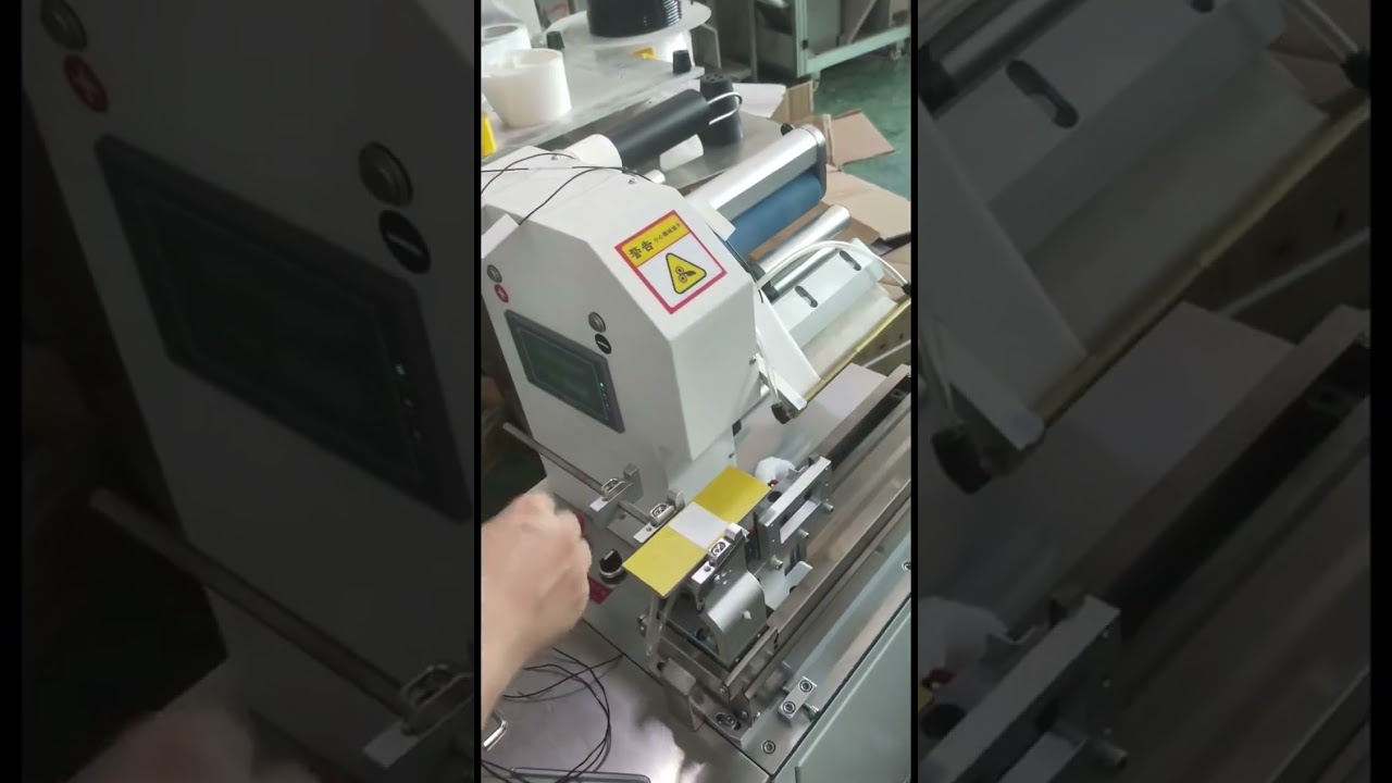 Automatic Labeling Machine Equipment for Factory Automation