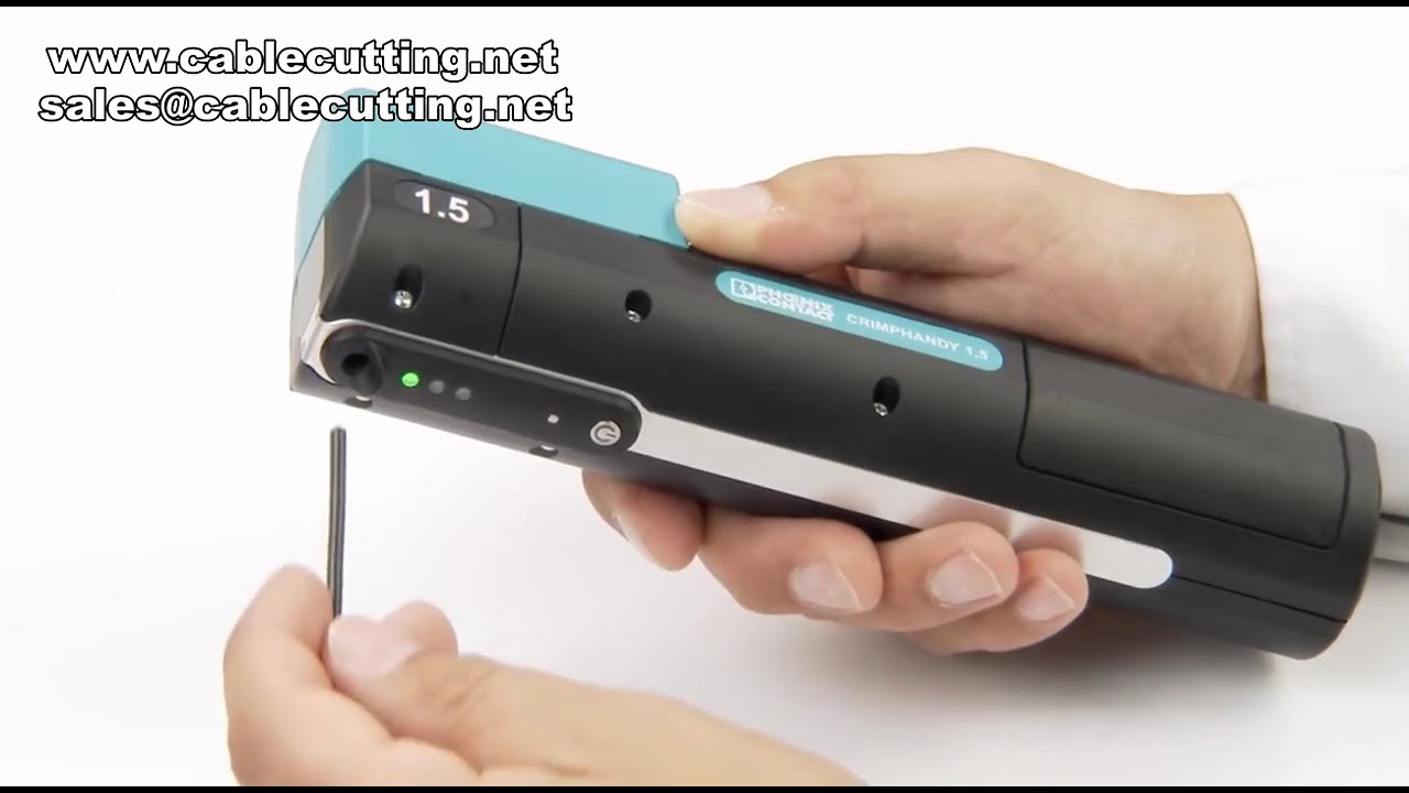 Phoenix Contact Tube Terminal Crimping Machine