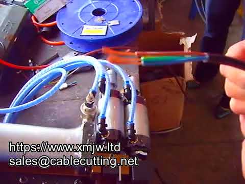 WPM 310d Economic Desktop Pneumatic Sheathed Cable Stripping Machine