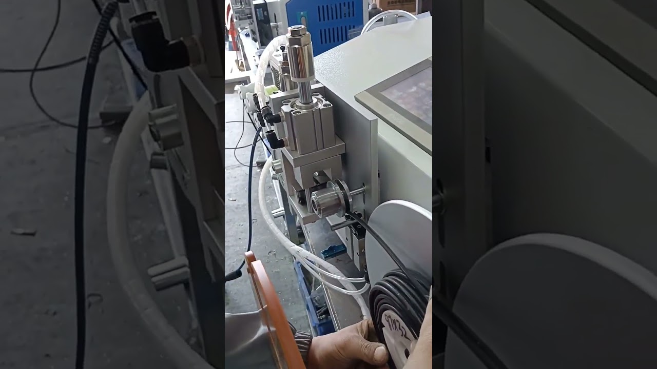 Desktop Automatic Wire Meter Counting, Traversing, Cutting, Winding & Tying Machine