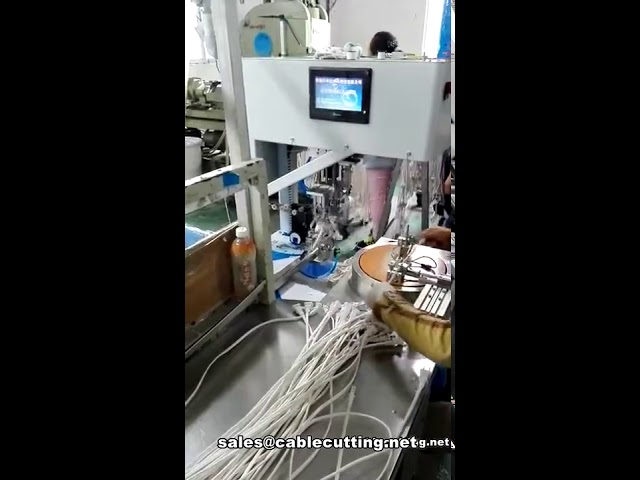8-Shape Power Cable Wind and Tie Machine | Automatic Coiling & Bundling
