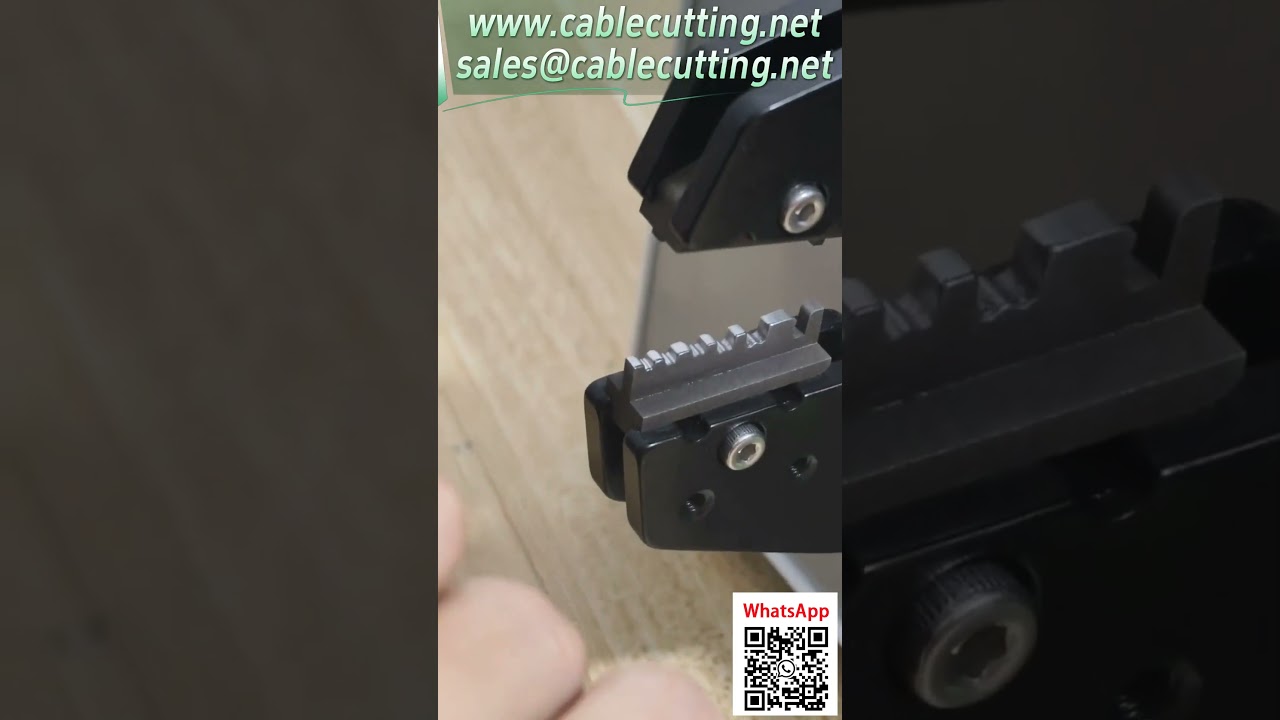 電動端子壓接機  航空插針壓接效果測試 #五金工具 #自動化設備