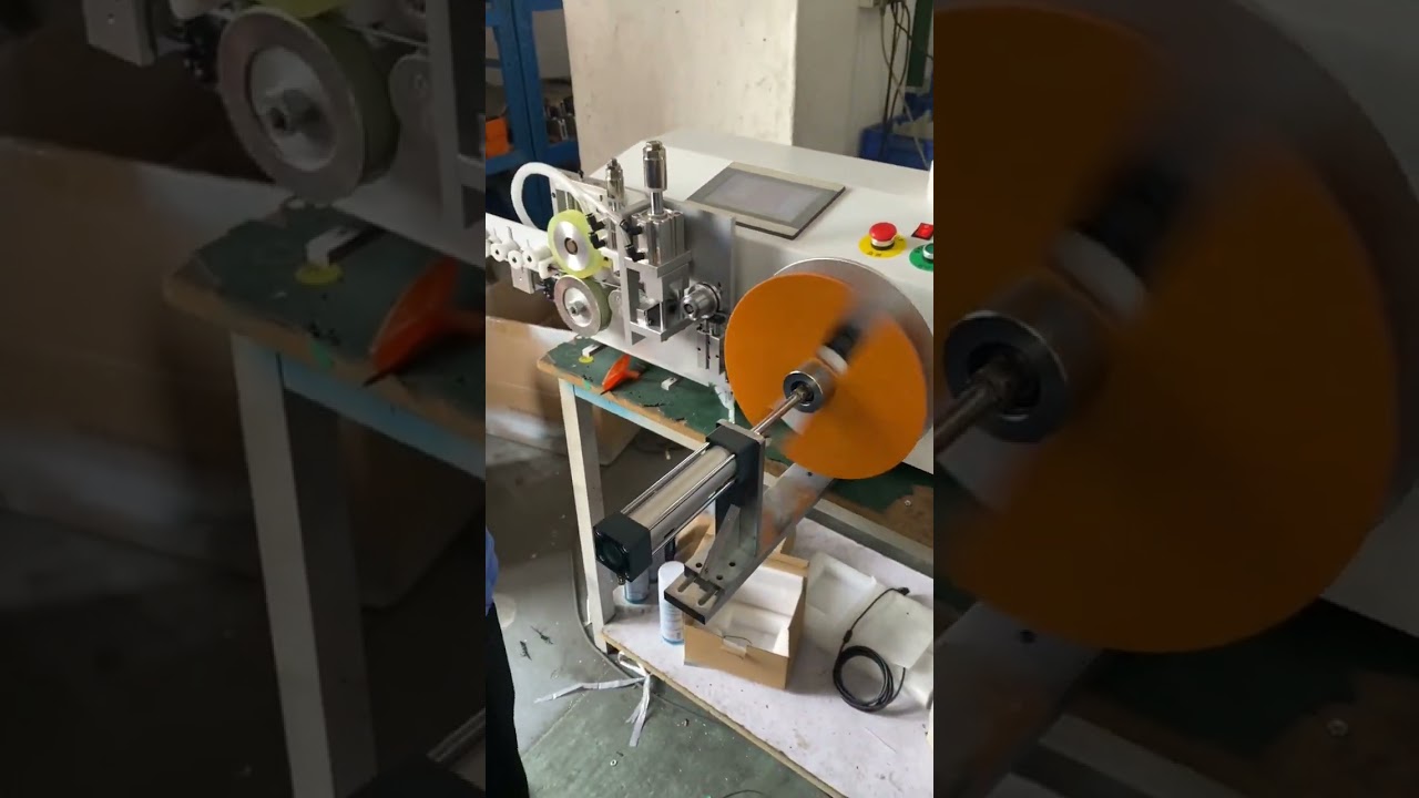 Wire Harness Automatic Meter Counting Traversing Coiling & Tying Machine Precise Metering #factory