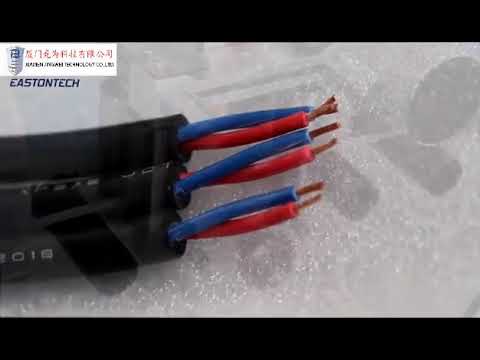 Fully Automatic 5-Core Multicore Jacket Cable Wire Cutting Stripping Machine