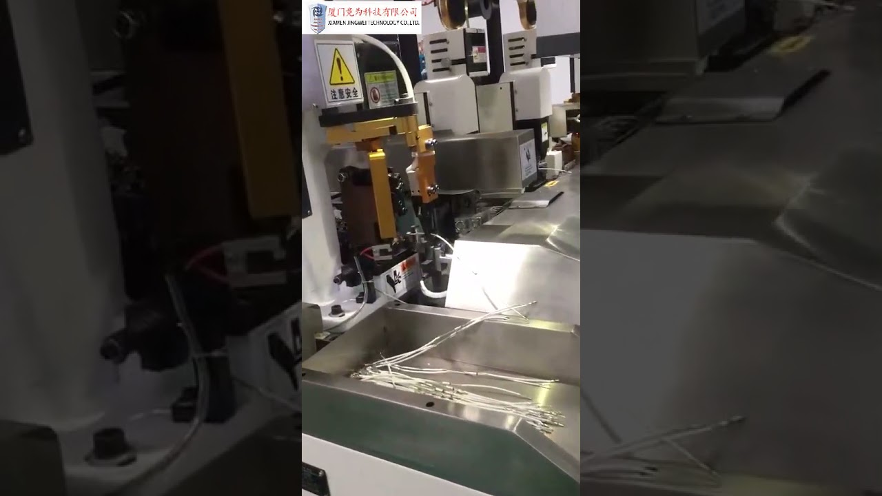 Double-Head Cable Wire Splicing and Crimping Machine