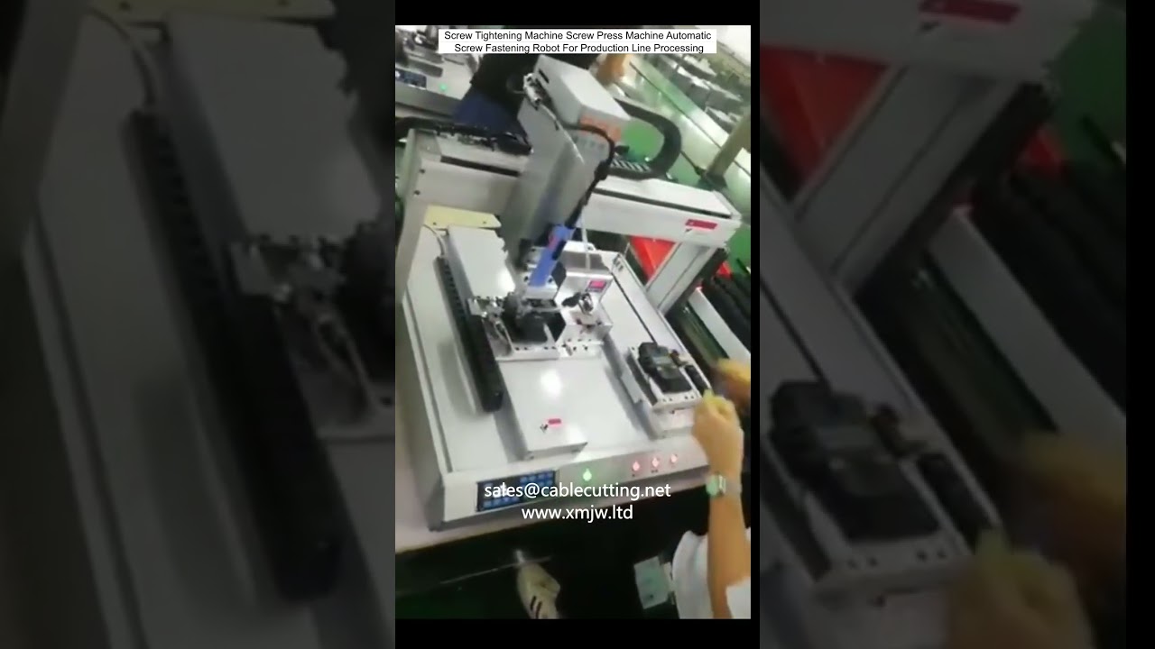 Screw Tightening Machine Screw Press Machine Automatic Screw Fastening Robot For Production Line Pro
