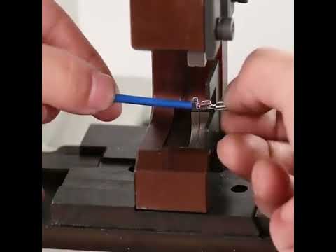 2T Precision Automatic Terminal Crimping Machine   CE Certified Wire Harness Connector Press